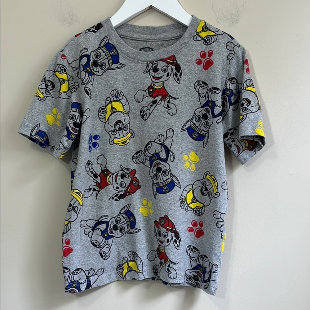 Nickelodeon Paw Patrol Boys Short Sleeve Shirt Size 6